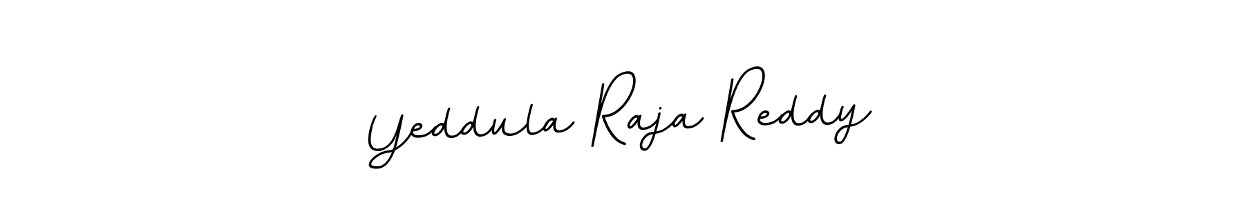 Design your own signature with our free online signature maker. With this signature software, you can create a handwritten (BallpointsItalic-DORy9) signature for name Yeddula Raja Reddy. Yeddula Raja Reddy signature style 11 images and pictures png