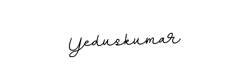 BallpointsItalic-DORy9 is a professional signature style that is perfect for those who want to add a touch of class to their signature. It is also a great choice for those who want to make their signature more unique. Get Yeduskumar name to fancy signature for free. Yeduskumar signature style 11 images and pictures png