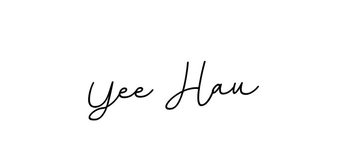 Design your own signature with our free online signature maker. With this signature software, you can create a handwritten (BallpointsItalic-DORy9) signature for name Yee Hau. Yee Hau signature style 11 images and pictures png