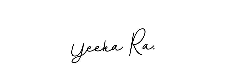 Yeeka Ra. stylish signature style. Best Handwritten Sign (BallpointsItalic-DORy9) for my name. Handwritten Signature Collection Ideas for my name Yeeka Ra.. Yeeka Ra. signature style 11 images and pictures png