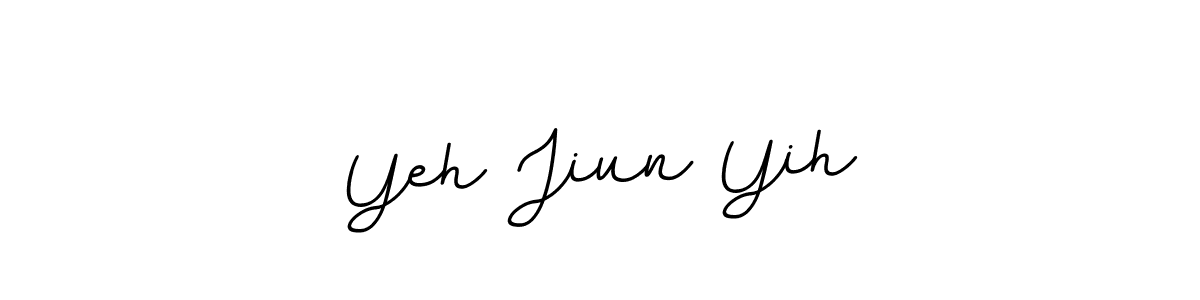 Also You can easily find your signature by using the search form. We will create Yeh Jiun Yih name handwritten signature images for you free of cost using BallpointsItalic-DORy9 sign style. Yeh Jiun Yih signature style 11 images and pictures png