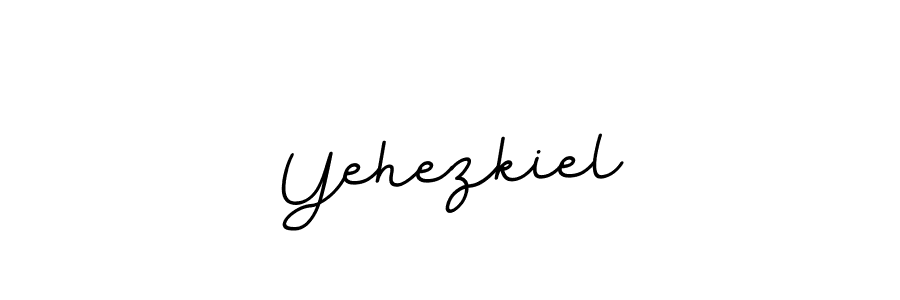 if you are searching for the best signature style for your name Yehezkiel. so please give up your signature search. here we have designed multiple signature styles  using BallpointsItalic-DORy9. Yehezkiel signature style 11 images and pictures png