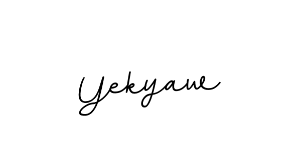 Check out images of Autograph of Yekyaw name. Actor Yekyaw Signature Style. BallpointsItalic-DORy9 is a professional sign style online. Yekyaw signature style 11 images and pictures png