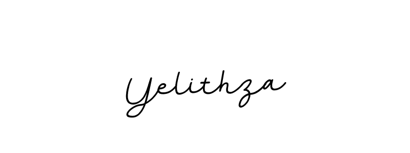 How to make Yelithza name signature. Use BallpointsItalic-DORy9 style for creating short signs online. This is the latest handwritten sign. Yelithza signature style 11 images and pictures png