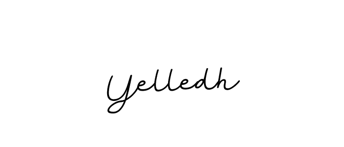 BallpointsItalic-DORy9 is a professional signature style that is perfect for those who want to add a touch of class to their signature. It is also a great choice for those who want to make their signature more unique. Get Yelledh name to fancy signature for free. Yelledh signature style 11 images and pictures png