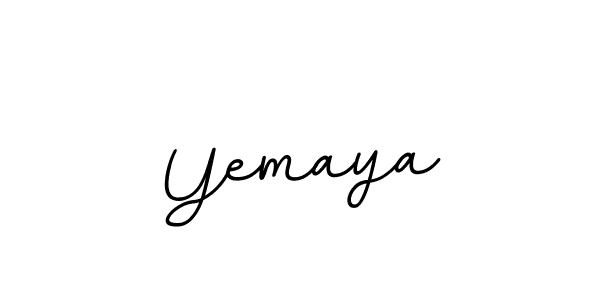 How to make Yemaya signature? BallpointsItalic-DORy9 is a professional autograph style. Create handwritten signature for Yemaya name. Yemaya signature style 11 images and pictures png