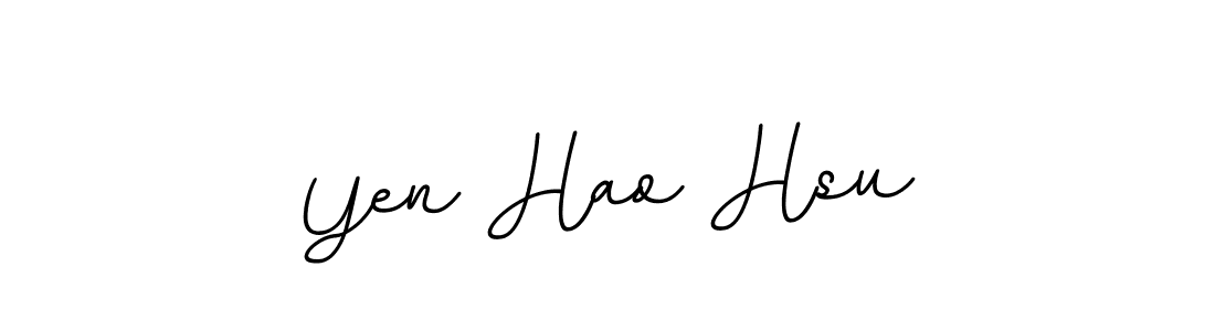 Also we have Yen Hao Hsu name is the best signature style. Create professional handwritten signature collection using BallpointsItalic-DORy9 autograph style. Yen Hao Hsu signature style 11 images and pictures png