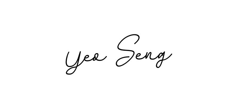 Check out images of Autograph of Yeo Seng name. Actor Yeo Seng Signature Style. BallpointsItalic-DORy9 is a professional sign style online. Yeo Seng signature style 11 images and pictures png