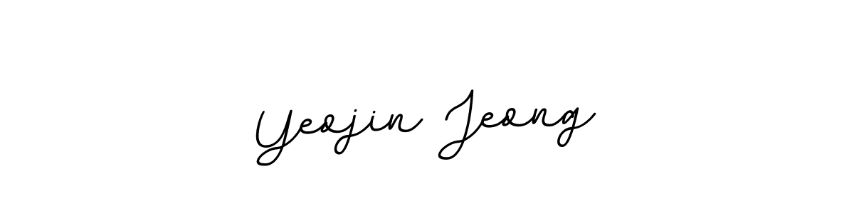 Also we have Yeojin Jeong name is the best signature style. Create professional handwritten signature collection using BallpointsItalic-DORy9 autograph style. Yeojin Jeong signature style 11 images and pictures png