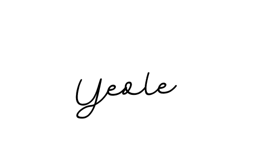 Also we have Yeole name is the best signature style. Create professional handwritten signature collection using BallpointsItalic-DORy9 autograph style. Yeole signature style 11 images and pictures png