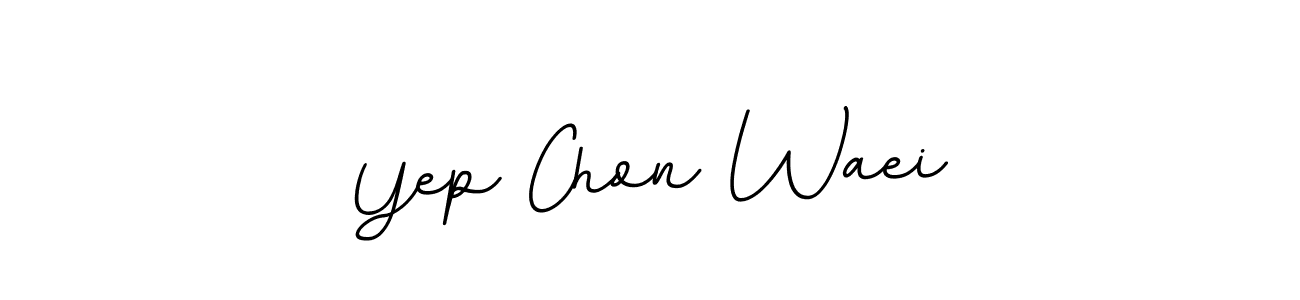 This is the best signature style for the Yep Chon Waei name. Also you like these signature font (BallpointsItalic-DORy9). Mix name signature. Yep Chon Waei signature style 11 images and pictures png