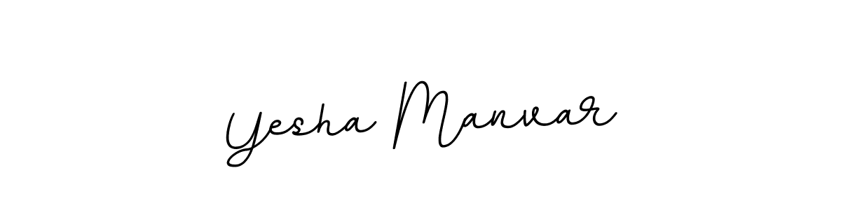Similarly BallpointsItalic-DORy9 is the best handwritten signature design. Signature creator online .You can use it as an online autograph creator for name Yesha Manvar. Yesha Manvar signature style 11 images and pictures png