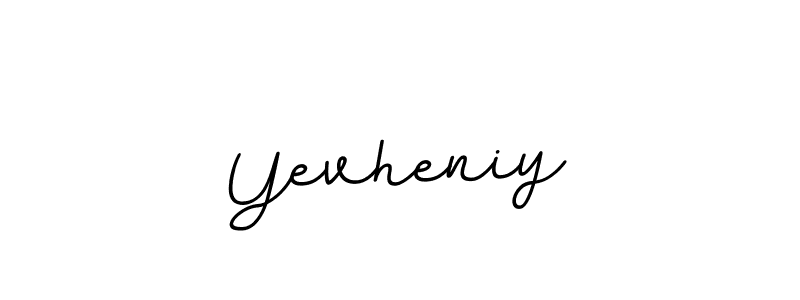 How to make Yevheniy signature? BallpointsItalic-DORy9 is a professional autograph style. Create handwritten signature for Yevheniy name. Yevheniy signature style 11 images and pictures png