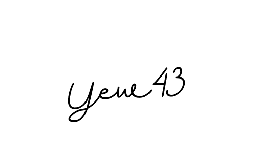 It looks lik you need a new signature style for name Yew43. Design unique handwritten (BallpointsItalic-DORy9) signature with our free signature maker in just a few clicks. Yew43 signature style 11 images and pictures png