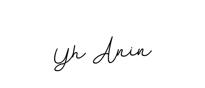 if you are searching for the best signature style for your name Yh Anin. so please give up your signature search. here we have designed multiple signature styles  using BallpointsItalic-DORy9. Yh Anin signature style 11 images and pictures png