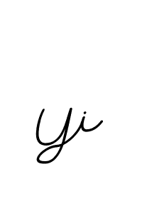 Also we have Yi name is the best signature style. Create professional handwritten signature collection using BallpointsItalic-DORy9 autograph style. Yi signature style 11 images and pictures png