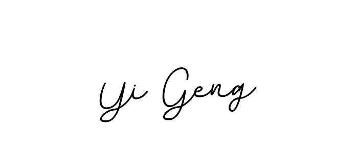 It looks lik you need a new signature style for name Yi Geng. Design unique handwritten (BallpointsItalic-DORy9) signature with our free signature maker in just a few clicks. Yi Geng signature style 11 images and pictures png