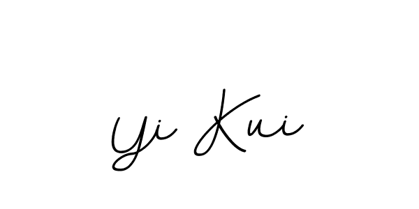 The best way (BallpointsItalic-DORy9) to make a short signature is to pick only two or three words in your name. The name Yi Kui include a total of six letters. For converting this name. Yi Kui signature style 11 images and pictures png