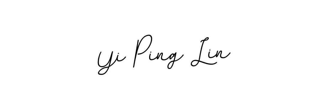 Make a beautiful signature design for name Yi Ping Lin. With this signature (BallpointsItalic-DORy9) style, you can create a handwritten signature for free. Yi Ping Lin signature style 11 images and pictures png