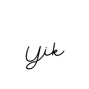 BallpointsItalic-DORy9 is a professional signature style that is perfect for those who want to add a touch of class to their signature. It is also a great choice for those who want to make their signature more unique. Get Yik name to fancy signature for free. Yik signature style 11 images and pictures png