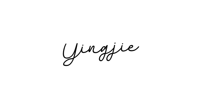 Also You can easily find your signature by using the search form. We will create Yingjie name handwritten signature images for you free of cost using BallpointsItalic-DORy9 sign style. Yingjie signature style 11 images and pictures png