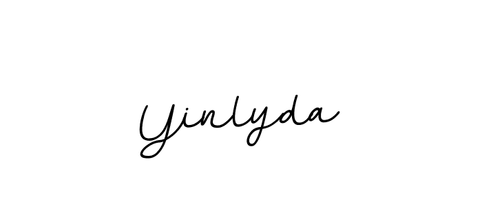 How to make Yinlyda signature? BallpointsItalic-DORy9 is a professional autograph style. Create handwritten signature for Yinlyda name. Yinlyda signature style 11 images and pictures png