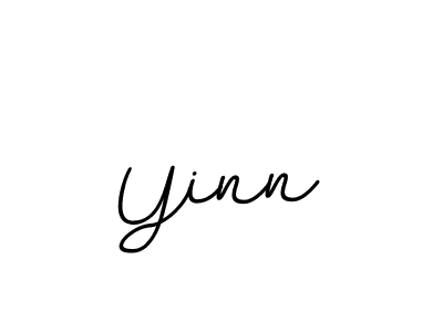 It looks lik you need a new signature style for name Yinn. Design unique handwritten (BallpointsItalic-DORy9) signature with our free signature maker in just a few clicks. Yinn signature style 11 images and pictures png
