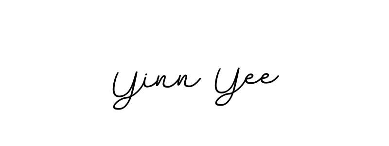 Make a beautiful signature design for name Yinn Yee. With this signature (BallpointsItalic-DORy9) style, you can create a handwritten signature for free. Yinn Yee signature style 11 images and pictures png