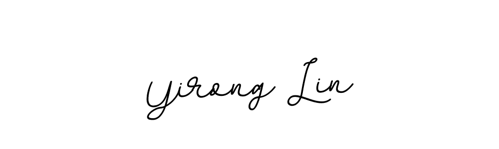 if you are searching for the best signature style for your name Yirong Lin. so please give up your signature search. here we have designed multiple signature styles  using BallpointsItalic-DORy9. Yirong Lin signature style 11 images and pictures png