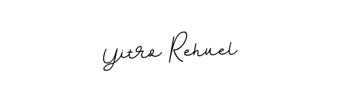 if you are searching for the best signature style for your name Yitro Rehuel. so please give up your signature search. here we have designed multiple signature styles  using BallpointsItalic-DORy9. Yitro Rehuel signature style 11 images and pictures png