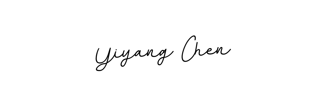 You should practise on your own different ways (BallpointsItalic-DORy9) to write your name (Yiyang Chen) in signature. don't let someone else do it for you. Yiyang Chen signature style 11 images and pictures png