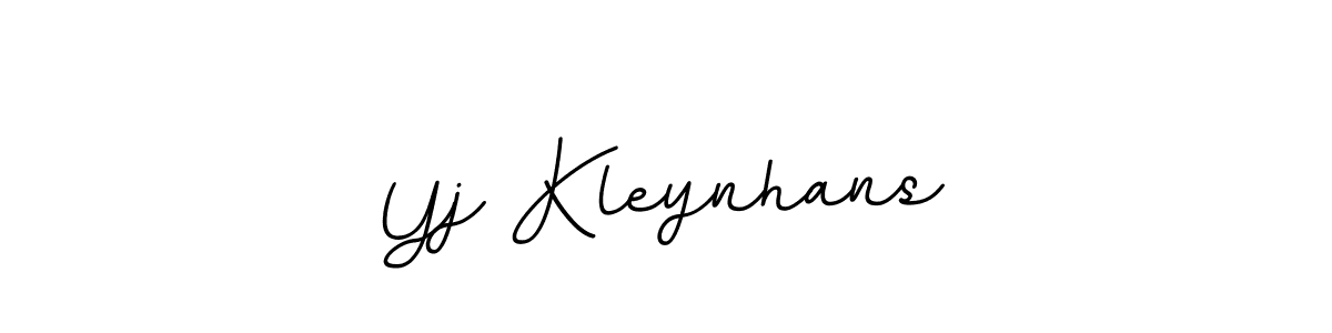 This is the best signature style for the Yj Kleynhans name. Also you like these signature font (BallpointsItalic-DORy9). Mix name signature. Yj Kleynhans signature style 11 images and pictures png