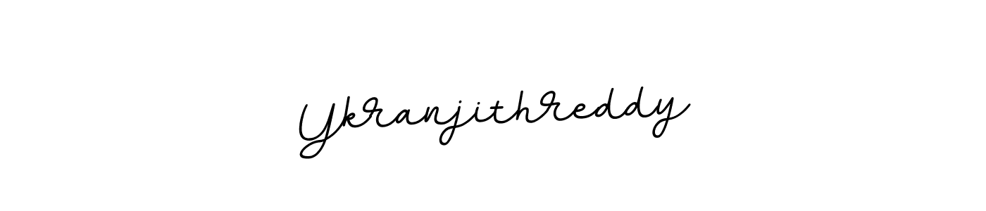 How to make Ykranjithreddy signature? BallpointsItalic-DORy9 is a professional autograph style. Create handwritten signature for Ykranjithreddy name. Ykranjithreddy signature style 11 images and pictures png