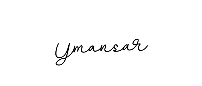 Use a signature maker to create a handwritten signature online. With this signature software, you can design (BallpointsItalic-DORy9) your own signature for name Ymansar. Ymansar signature style 11 images and pictures png
