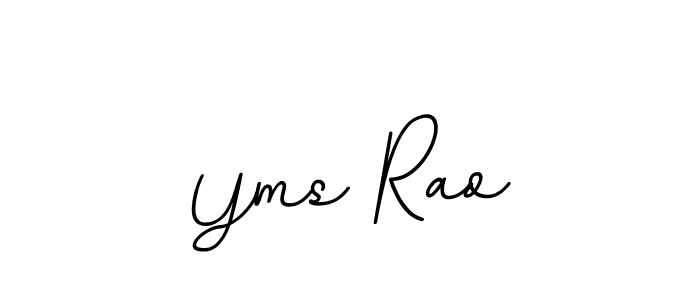 Yms Rao stylish signature style. Best Handwritten Sign (BallpointsItalic-DORy9) for my name. Handwritten Signature Collection Ideas for my name Yms Rao. Yms Rao signature style 11 images and pictures png