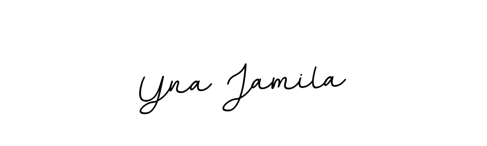 How to Draw Yna Jamila signature style? BallpointsItalic-DORy9 is a latest design signature styles for name Yna Jamila. Yna Jamila signature style 11 images and pictures png