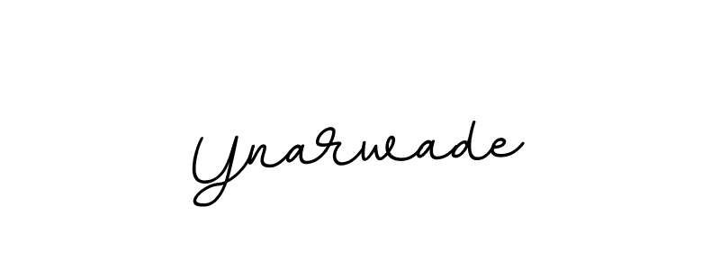 Use a signature maker to create a handwritten signature online. With this signature software, you can design (BallpointsItalic-DORy9) your own signature for name Ynarwade. Ynarwade signature style 11 images and pictures png