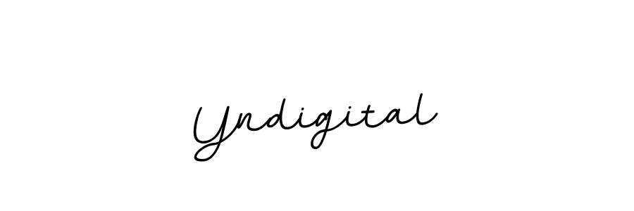 How to make Yndigital signature? BallpointsItalic-DORy9 is a professional autograph style. Create handwritten signature for Yndigital name. Yndigital signature style 11 images and pictures png