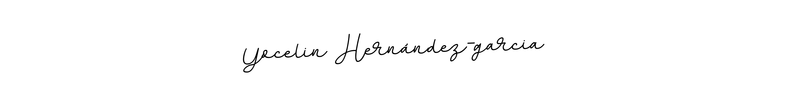 Design your own signature with our free online signature maker. With this signature software, you can create a handwritten (BallpointsItalic-DORy9) signature for name Yocelin Hernández-garcia. Yocelin Hernández-garcia signature style 11 images and pictures png