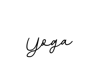 Also we have Yoga name is the best signature style. Create professional handwritten signature collection using BallpointsItalic-DORy9 autograph style. Yoga signature style 11 images and pictures png