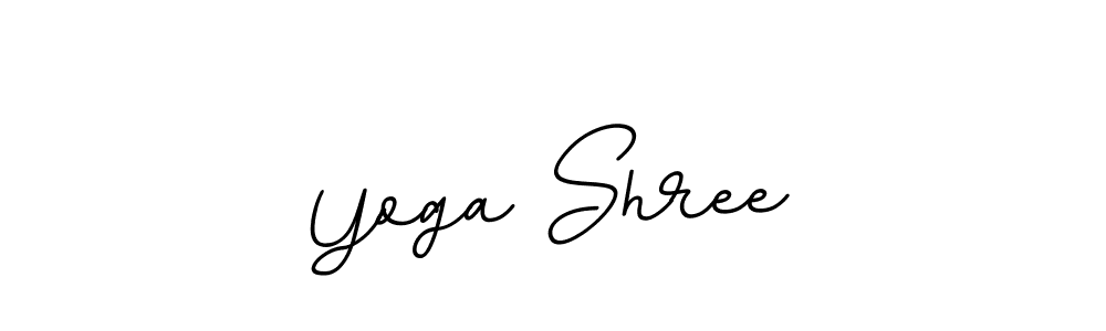 The best way (BallpointsItalic-DORy9) to make a short signature is to pick only two or three words in your name. The name Yoga Shree include a total of six letters. For converting this name. Yoga Shree signature style 11 images and pictures png