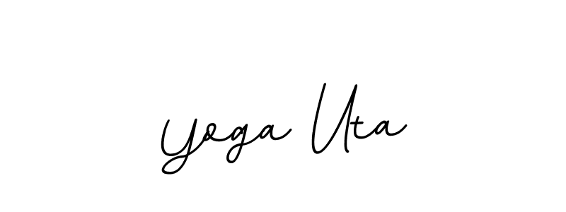 Also You can easily find your signature by using the search form. We will create Yoga Uta name handwritten signature images for you free of cost using BallpointsItalic-DORy9 sign style. Yoga Uta signature style 11 images and pictures png