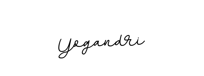 The best way (BallpointsItalic-DORy9) to make a short signature is to pick only two or three words in your name. The name Yogandri include a total of six letters. For converting this name. Yogandri signature style 11 images and pictures png