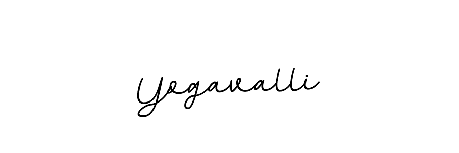 Create a beautiful signature design for name Yogavalli. With this signature (BallpointsItalic-DORy9) fonts, you can make a handwritten signature for free. Yogavalli signature style 11 images and pictures png