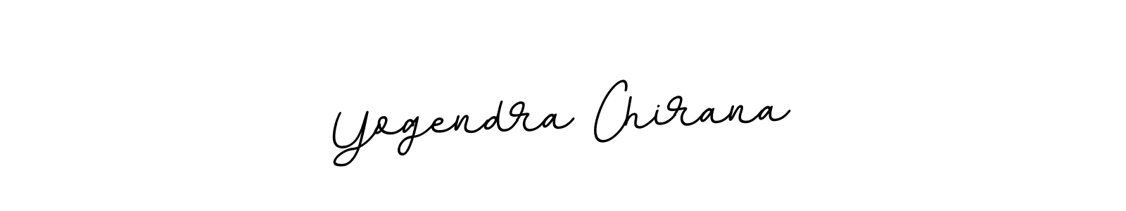 Use a signature maker to create a handwritten signature online. With this signature software, you can design (BallpointsItalic-DORy9) your own signature for name Yogendra Chirana. Yogendra Chirana signature style 11 images and pictures png