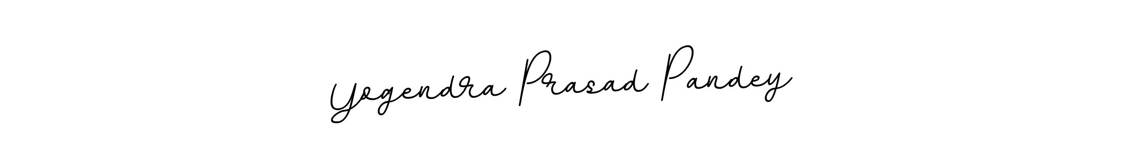 You should practise on your own different ways (BallpointsItalic-DORy9) to write your name (Yogendra Prasad Pandey) in signature. don't let someone else do it for you. Yogendra Prasad Pandey signature style 11 images and pictures png