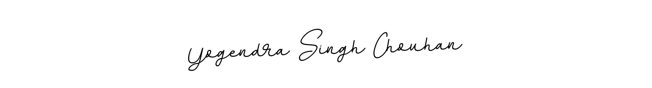 Make a beautiful signature design for name Yogendra Singh Chouhan. With this signature (BallpointsItalic-DORy9) style, you can create a handwritten signature for free. Yogendra Singh Chouhan signature style 11 images and pictures png