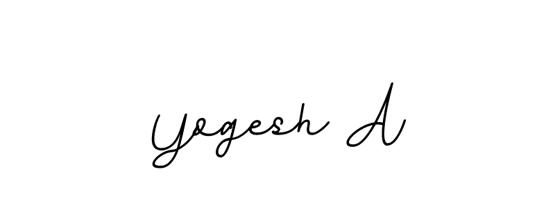 Also You can easily find your signature by using the search form. We will create Yogesh A name handwritten signature images for you free of cost using BallpointsItalic-DORy9 sign style. Yogesh A signature style 11 images and pictures png
