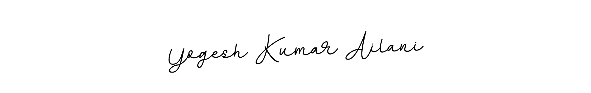 It looks lik you need a new signature style for name Yogesh Kumar Ailani. Design unique handwritten (BallpointsItalic-DORy9) signature with our free signature maker in just a few clicks. Yogesh Kumar Ailani signature style 11 images and pictures png