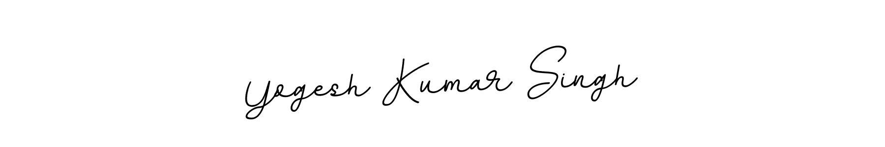 Yogesh Kumar Singh stylish signature style. Best Handwritten Sign (BallpointsItalic-DORy9) for my name. Handwritten Signature Collection Ideas for my name Yogesh Kumar Singh. Yogesh Kumar Singh signature style 11 images and pictures png